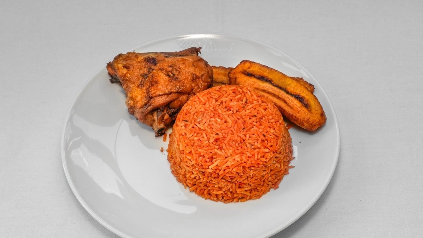 Party Jollof Rice & Chicken