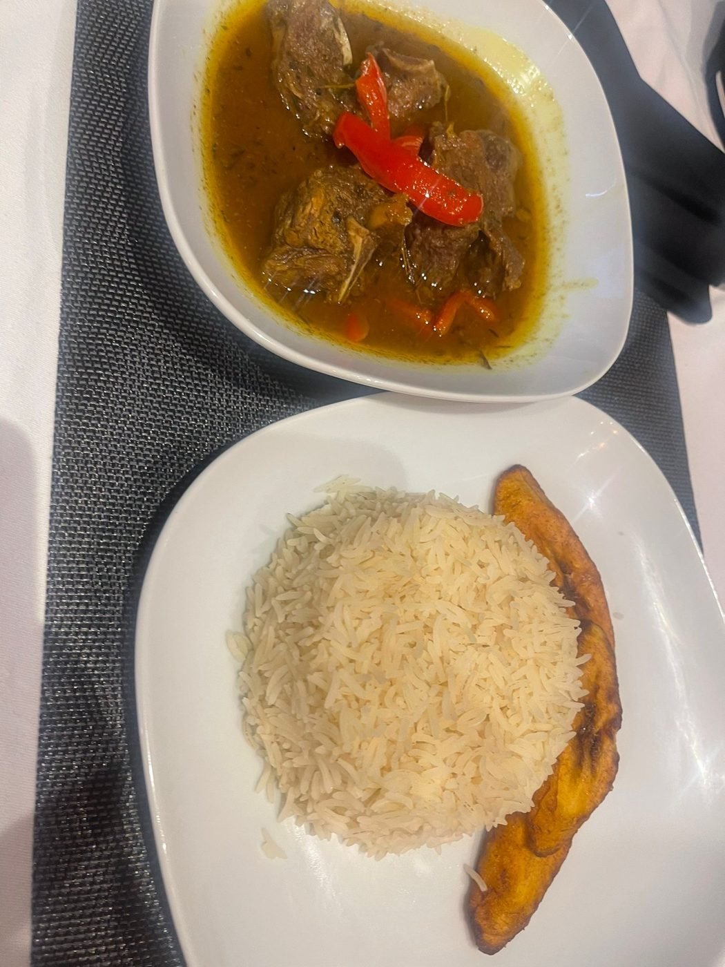 White Rice & Stew
